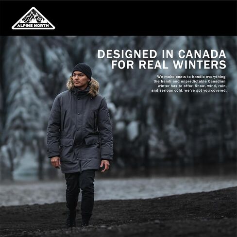 Alpine North Unisex Rain Shell - Midweight, Relaxed Fit - Water Repellent & Wind Resistant Recycled Jacket For Men & Women in Saudi Arabia