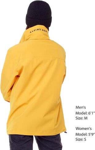 Alpine North Unisex Rain Shell - Midweight, Relaxed Fit - Water Repellent & Wind Resistant Recycled Jacket For Men & Women in Saudi Arabia