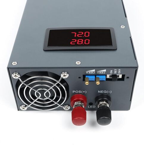2000W Switching Power Supply(0~72V,0~28A Adjustable) Industrial Charging Adapter for LED,Battery Charging/Activation,Motor,Electronic DIY in Kuwait