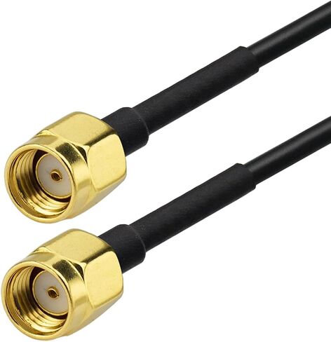 Superbat WiFi 6 6E Antenna Tri Band 2.4GHz 5GHz 6GHz RP-SMA Male Omni Directional Antenna for WiFi Router PC Desktop PCIe WiFi Card WiFi IP Security Cameras USB Adapter Motherboard Antenna 2-Pack in Kuwait