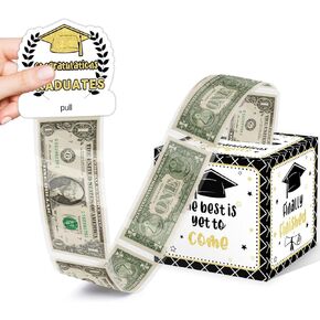 Money Box for Cash Gift Birthday, Surprise Box Gifts for Gamer Lover, Birthday Money Holder for Cash with Pull Out Card DIY Set, Gaming Birthday Party Decor, with 35PCS Plastic Bags