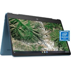 HP Chromebook 11 X360 G3 (2023) 11.6" HD 2-in-1 Touchscreen (8-Core MediaTek MT8183, 8GB RAM, 64GB eMMC, Stylus, Webcam, Wi-Fi, IPS) Flip Convertible Home & Education Laptop, IST Pen, Chrome OS