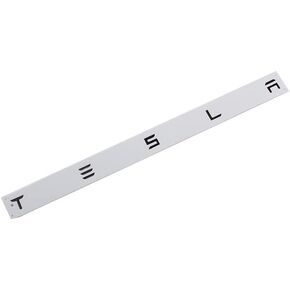 CoolKo Tailgate Logo Letters Rear Emblems, 3M Adhesive Compatible with Model 3 Y S X - Red