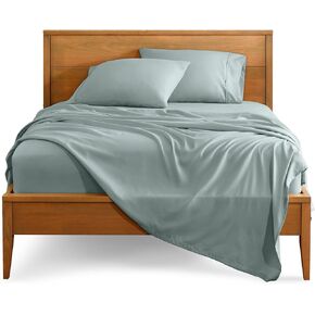 Bare Home Twin Sheet Set - 1800 Ultra-Soft Microfiber Twin Bed Sheets - Double Brushed - Deep Pockets - Easy Fit - Extra Soft - 3 Piece Set - Bedding Sheets & Pillowcases (Twin, White)