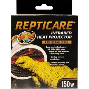 Zoo Med ReptiCare - جهاز عرض الحرارة بالأشعة تحت الحمراء - 150 وات