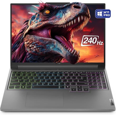 Lenovo Legion Slim 5 Gaming Laptop, AMD Ryzen 7 8845HS, 64 GB DDR5 RAM, 2 TB PCIe SSD, 16" WQXGA (2560x1600), Nvidia G-Force RTX 4060, W11 Home in Saudi Arabia