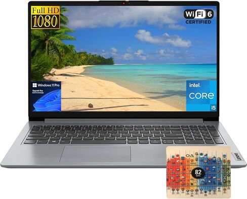 Lenovo IdeaPad 5 15.6" Laptop AMD Ryzen 7-5700U 16GB RAM 512GB SSD Graphite Grey - AMD Ryzen 7 5700U Octa-core - Windows 11 OS - Integrated AMD Radeon Graphics - LED Backlight Technology - Up to in Saudi Arabia