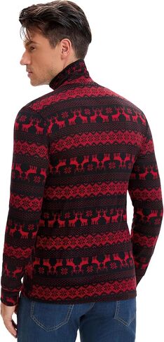 LE VONFORT Mens Turtleneck Long Sleeve T Shirts Slim Fit Thermal Undershirt Lightweight Pullover in Saudi Arabia