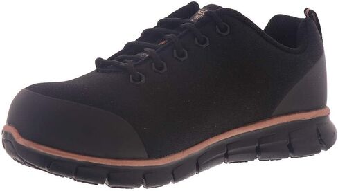 Skechers Women's Work, Sure Track - Chiton Alloy Toe Work Shoe in Saudi Arabia