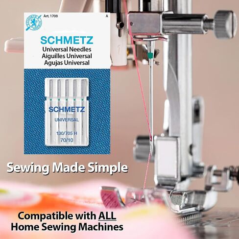 SCHMETZ Universal (130/705 H) Household Sewing Machine Needles - Bulk - Size 70/10 in Saudi Arabia