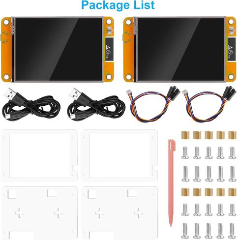 2.8" ESP32 Development Board WiFi Bluetooth ESP32-2432S028R Dual-core 240x320 Smart LCD Display TFT Module Touch Screen for Arduino IDE IoT in Kuwait