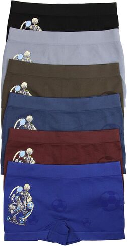 ToBeInStyle Boy's Pack of 6 Graphics Boxer Briefs in Saudi Arabia
