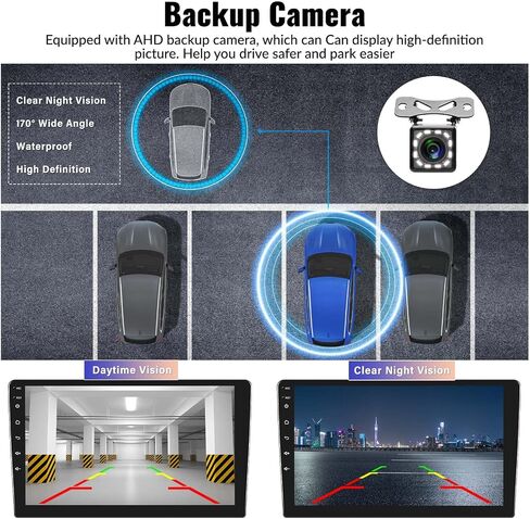 SIXWIN 1G+32G Android Car Stereo for GMC/Chevrolet/Buick/Hummer 8 بوصة شاشة تعمل باللمس شيفروليه راديو السيارة مع CarPlay Android Auto Mirror Link Bluetooth GPS Navigation WiFi HiFi FM SWC كاميرا احتياطية in Saudi Arabia