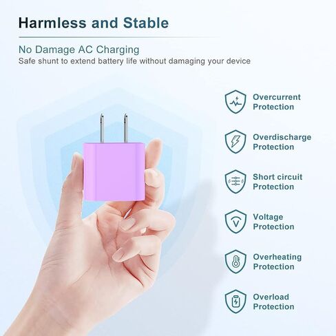 iPhone 15 16 Charger, 20W USB C Fast Charging Block and 6ft Type C to C Cable Cord Long for Apple iPhone 15 Plus/15 Pro Max/16 Pro,iPad Pro 12.9 inch/4/3 Gen, iPad Wall Plug Power Adapter Cube Brick in Kuwait