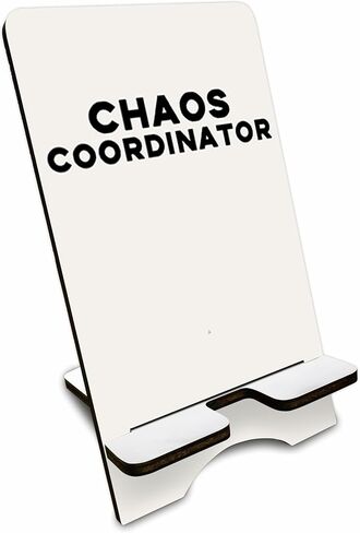 Creative Wooden Phone Stand-Don't Stay Up Late.It's Bad for Your Phone-Removable Smart Phone Holder,Suitable for Phone E-Book & Tablets,Phone Accessories,Home Decorations-A01 in Kuwait