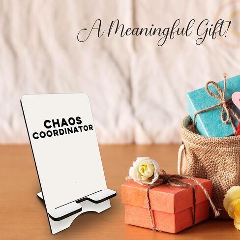 Creative Wooden Phone Stand-Don't Stay Up Late.It's Bad for Your Phone-Removable Smart Phone Holder,Suitable for Phone E-Book & Tablets,Phone Accessories,Home Decorations-A01 in Kuwait