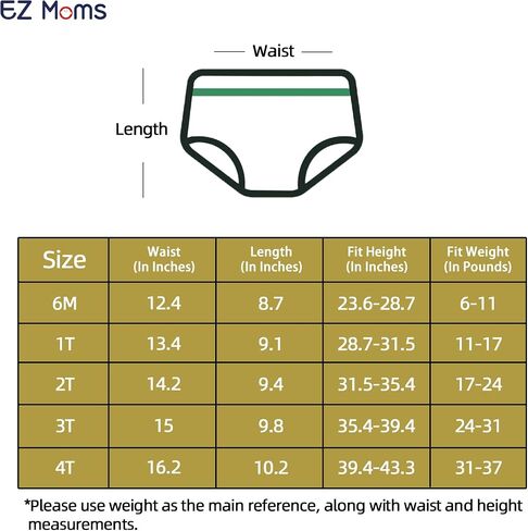 EZ Moms 2 Packs Reusable Swim Diapers Toddler Baby Swim Diaper Size 2 Washable Snap Pool Swimming Diaper 2T Soft and Silky Waterproof Diapers for Swimming Lessons Boys and Girls with a Laundry Bag in Saudi Arabia