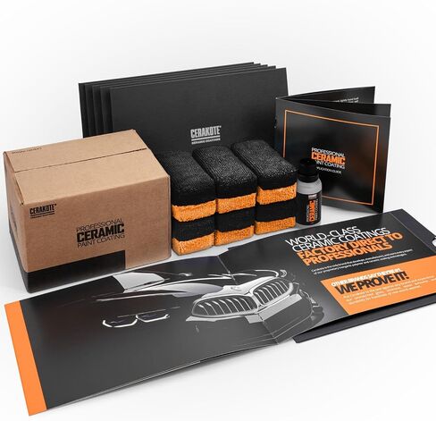 CERAKOTE® Professional Ceramic Paint Coating – High-Gloss Professional-Grade Paint Protection Kit, Ultra-Hydrophobic, UV & Chemical Resistant, Easy Application, 500 Wash Longevity, (2) 30ml Bottles in Saudi Arabia