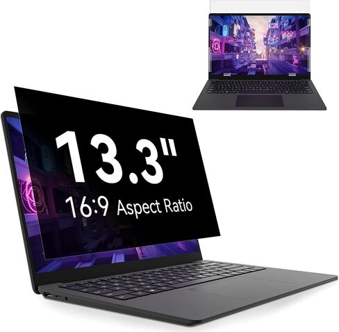 Privacy Filter Compatible with 13.5 Inch Surface Laptop 5/4/3/2/1,Easy On/Off Removable Anti-Glare Blue Light Laptop Privacy Screen Black Security Private in Saudi Arabia