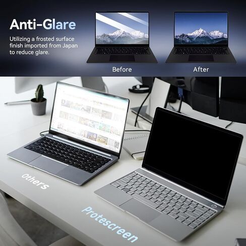 Privacy Filter Compatible with 13.5 Inch Surface Laptop 5/4/3/2/1,Easy On/Off Removable Anti-Glare Blue Light Laptop Privacy Screen Black Security Private in Saudi Arabia