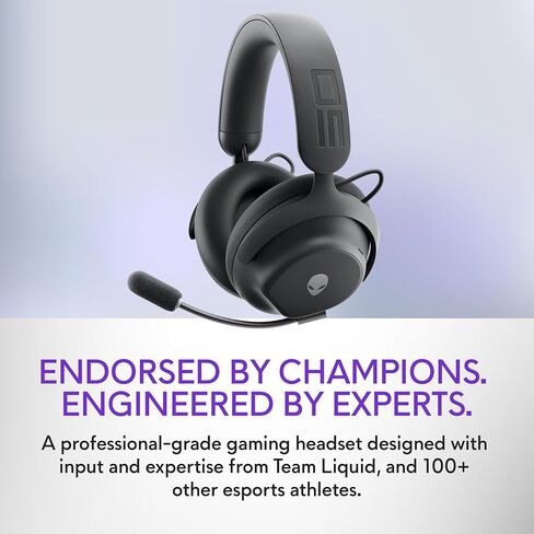 Alienware Tri-Mode Wireless Gaming Headset AW725H - Dark Side of The Moon in Saudi Arabia