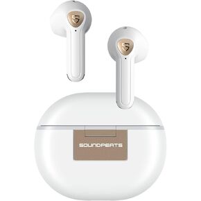 SoundPEATS Air3 Deluxe HS True Wireless Earbuds, Bluetooth V5.3 Headphones with 14.2mm Driver, 4 Mic Hi-Res Audio Wireless Ear Buds, IPX4 Waterproof Stereo in-Ear Earphones, 20Hrs, in-Ear Detection
