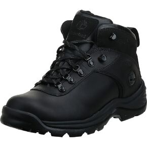 Timberland Men's Flume Mid Waterproof Hiking Boot, Black Full-Grain-NEW 2024, 13 Wide