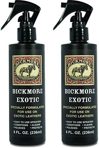 Bickmore Exotic 8oz - Specially Formulated Leather Spray Used to Clean Condition Polish and Protect Exotic Leathers & Reptile Skins in Kuwait