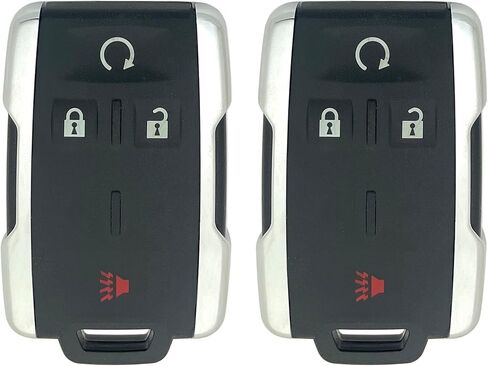 Smart Key Fob Case Shell Fit for Chevy Chevrolet Silverado Colorado/GMC Sierra Canyon 2014 2015 2016 2017 M3N-32337100 Keyless Entry Remote Control Car Key Fob Cover Casing (1) in Saudi Arabia