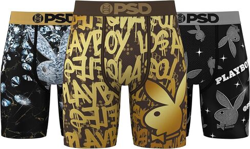 PSD Men's Pb Bunnies 3-Pack Boxer Briefs, Multi, XL in Saudi Arabia