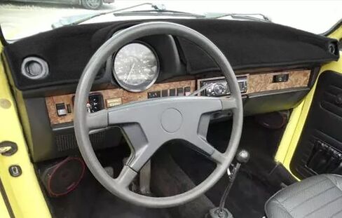 غطاء لوحة القيادة غطاء داش مناسب لسيارة VW Volkswagen Beetle 1998-2010 (أسود) Z11 in Kuwait