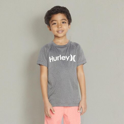 Hurley Boys' UPF 50+ Rash Guard Swim Shirt in Kuwait