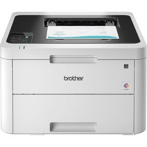 Brother HL-L3230CDW Compact Digital Color Printer Providing Laser Printer Quality Results with Wireless Printing and Duplex Printing, Amazon Dash Replenishment Ready, White in Kuwait