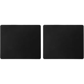 Mouse Pad Non-Slip Rubber Base Computer Mousepad, Superb Tracking Accuracy and Smooth Surface Mouse Control, Mouse Pads for Office, Home & Gaming 7.75 x 9.25 in, No Logos, Black