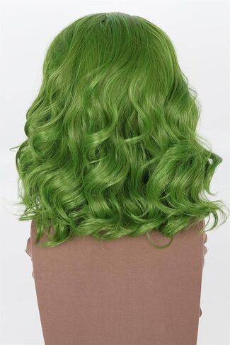 70s Men's Wig Black Short Wavy Puffy Wig Cosplay Halloween Costume Character Wig in Kuwait