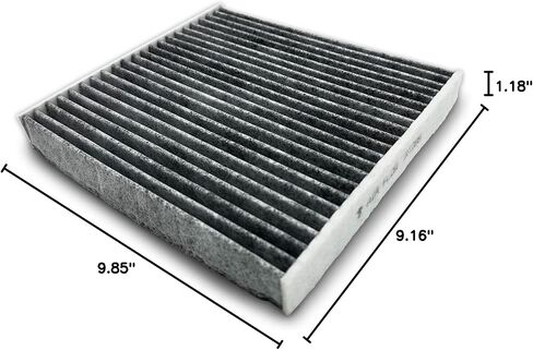 Cabin Air Filter JH155, Fits 2019-22 S60, V60, 2020-22 V60 CROSS COUNTRY, 2018-21 V90, 2017-22 S90, V90 CROSS COUNTRY, 2018-22 XC60, 2016-22 XC90, CF12155, 31404469, 31407747, 31407748 in Saudi Arabia