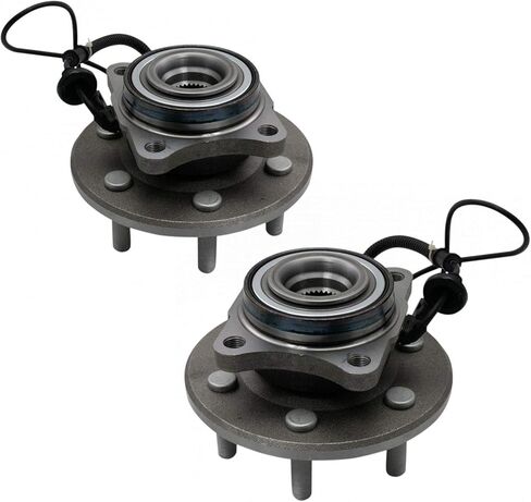 TRQ Front Wheel Hub Bearing Pair Set of 2 for Nissan Frontier Pathfinder in Saudi Arabia