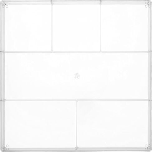 Whitmor 3 Section Small Easy Clean Clear Plastic Resin Drawer Organizer in Saudi Arabia