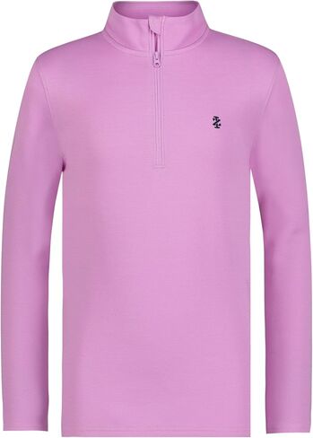 IZOD Boys' Long Sleeve Quarter Zip Pullover, Lightweight Fleece in Saudi Arabia