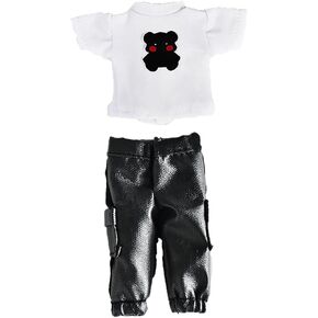 YMY Three-Piece Gray Baseball Suit OB11 Doll Clothes Action Figure Clothes