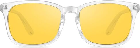 GQUEEN Fashion Glasses Non Prescription Fake Glasses for Women Men Clear Lens Square, 201582 in Kuwait