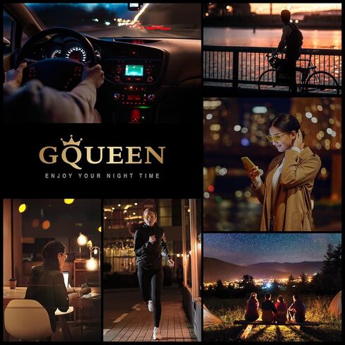 GQUEEN Fashion Glasses Non Prescription Fake Glasses for Women Men Clear Lens Square, 201582 in Kuwait