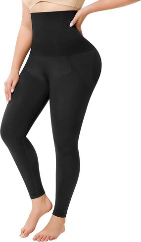 Nebility High Waisted Shapewear Tummy Control Body Shaper for Women Compression Thigh Slimmer Butt Lifting Shapewear in Kuwait