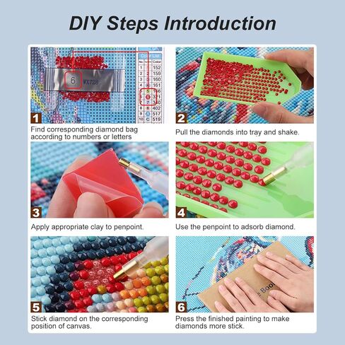 FHBUBPUP Diamond Painting Kits for Adults, Duck Diamond Art Kits, Full Drill Round Gem Art, DIY Paint with Diamond Beads Crafts for Home Wall Decoration Gifts 12x12 inch in Saudi Arabia