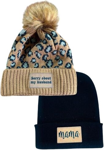Winter hat Beanie Matching Beanie Kids hat Personalized Beanie Personalized in Kuwait