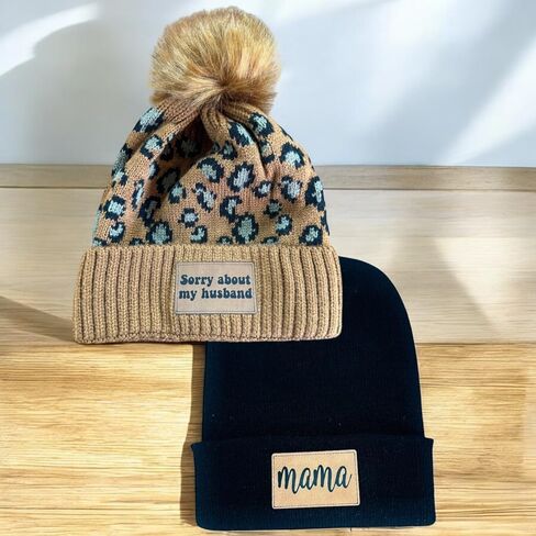 Winter hat Beanie Matching Beanie Kids hat Personalized Beanie Personalized in Kuwait