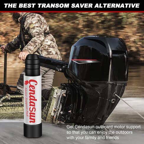 Outboard Transom Saver Trailering Support and Steer Stops, Wedge Outboard Motor Support Fits 3-Ram Trim/Tilt Systems, Boat Motor Transom Support Compatible with Yamaha Outboard, Rubber in Saudi Arabia