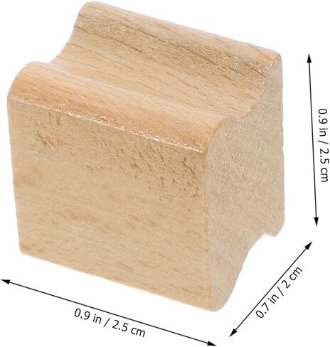 10pcs Beech Wood Seal Carving Square Wood Seal Self Making Stamper DIY Craft Tool Stamps for Making DIY Wooden Stamp Decorative Seal Cards Making Stamp Handbook Stamp Seal in Kuwait