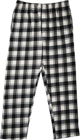 North 15 Boys Plaid Pajama Pants, Soft Flannel Pajama Bottoms Boys, Big Boys Pajamas Pants, Boys Pajama Pants Size 8-18 in Saudi Arabia
