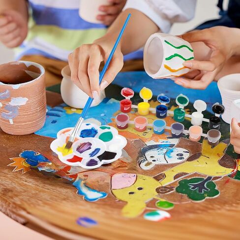 Pottery Wheel for Kids - Complete Pottery Painting Kit Arts and Crafts for Kids Ages 8-12 with 1.65lb Air Dry Clay Art Supplies for Kids Toys Girls Boy Birthday Gift for 6 7 8 9 10 11 12+ in Kuwait